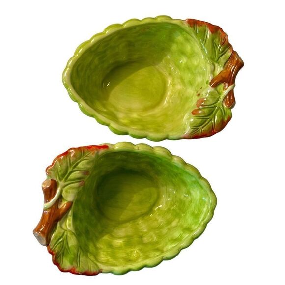 Set of 2 Wine Country Bowls Grape Shaped 
by LE GOURMET CHEF Discontinued Pieces - Picture 10 of 14